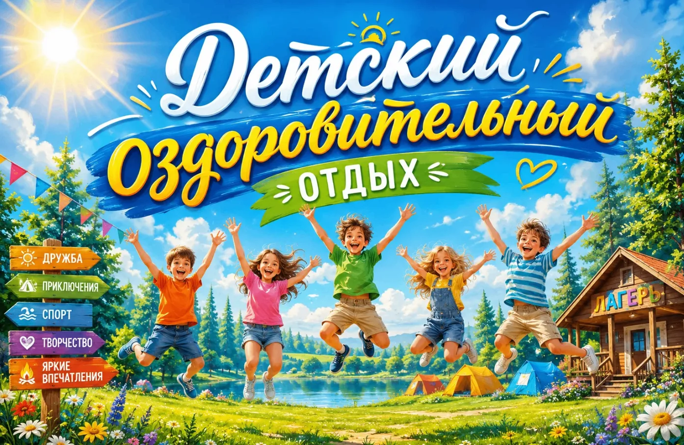 Бесплатные путевки для детей☀️🏖