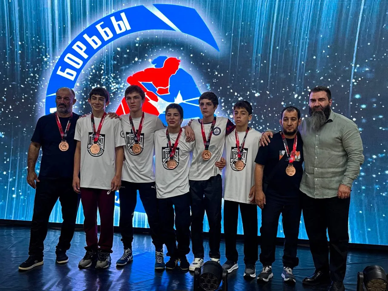 🏆 Бронза «Суперлиги Борьбы»: наши борцы вывели команду в призеры!