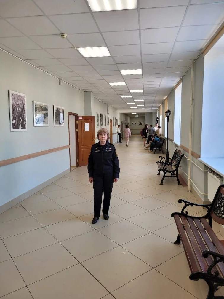 Инструктор противопожарной профилактики СПб ГКУ "ПСО Центрального района Людмила Никола...