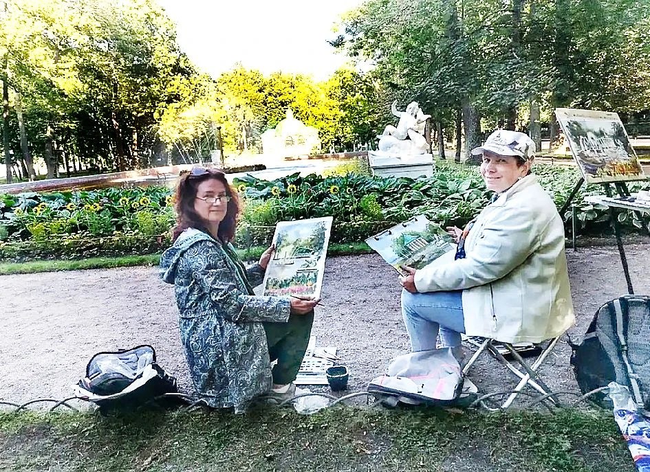 ДИПЛОМ I СТЕПЕНИ И МАССА ВПЕЧАТЛЕНИЙ ПОСЛЕ ПЛЕНЭРА В ПЕТЕРБУРГЕ