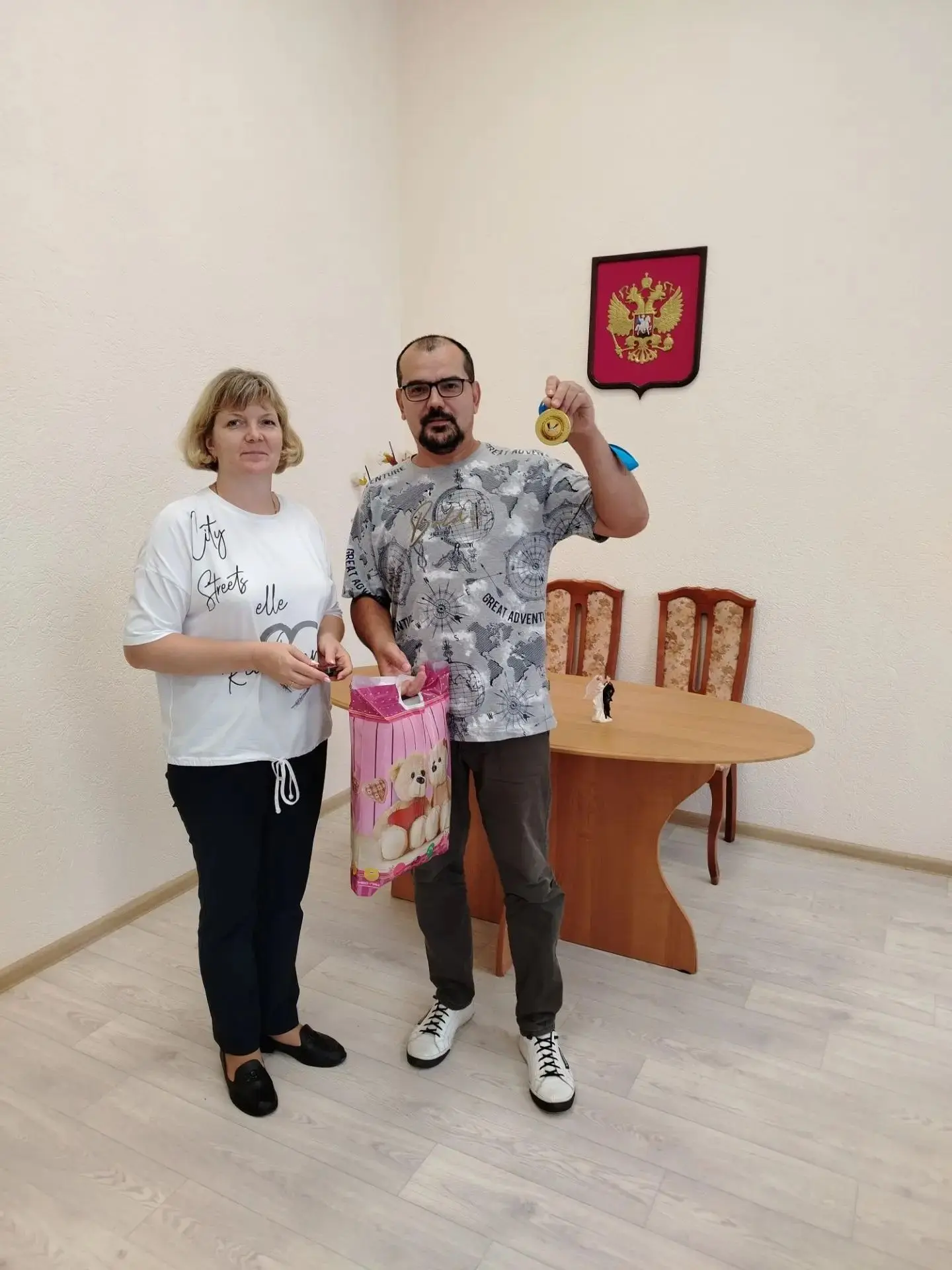 В Наровчатском районе проведена торжественная регистрация рождения ребенка.