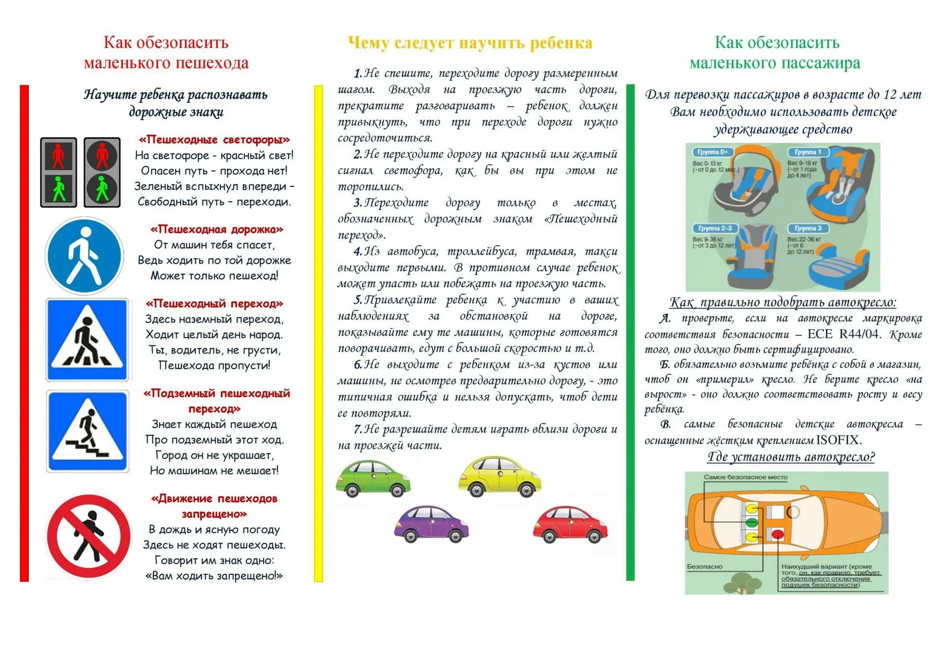 памятка для родителей