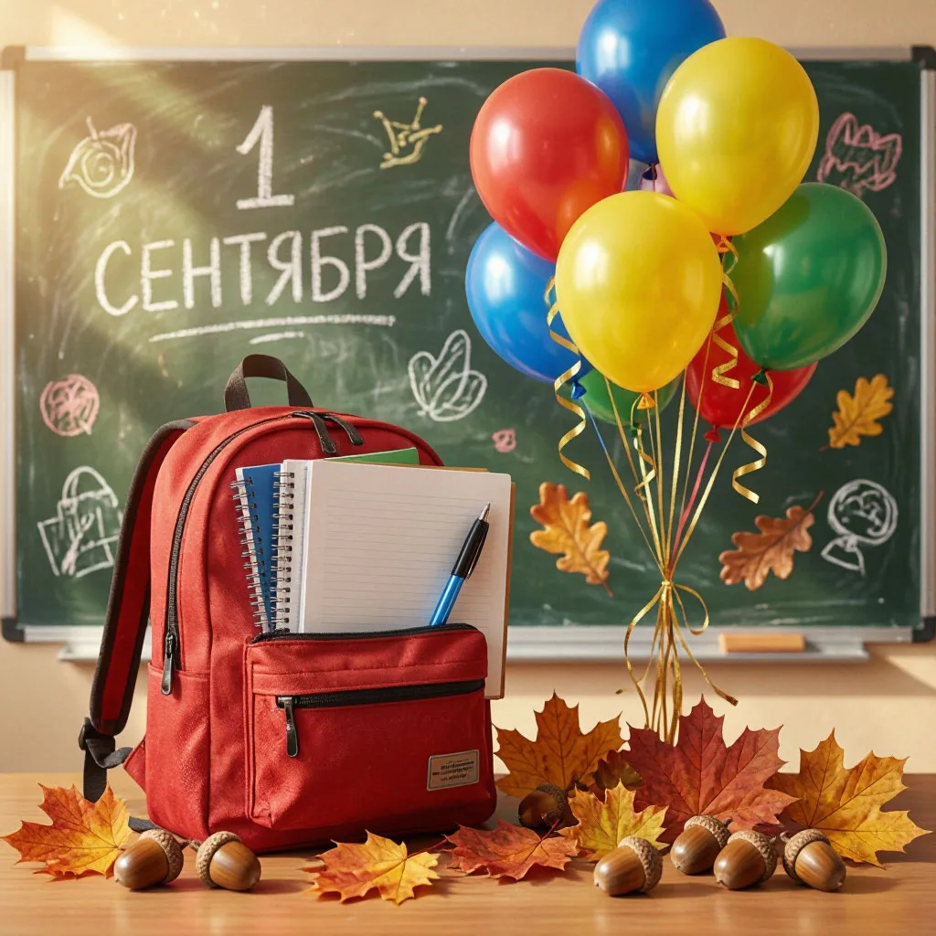 С 1 сентября, дорогие ученики, учителя и родители! 🎉