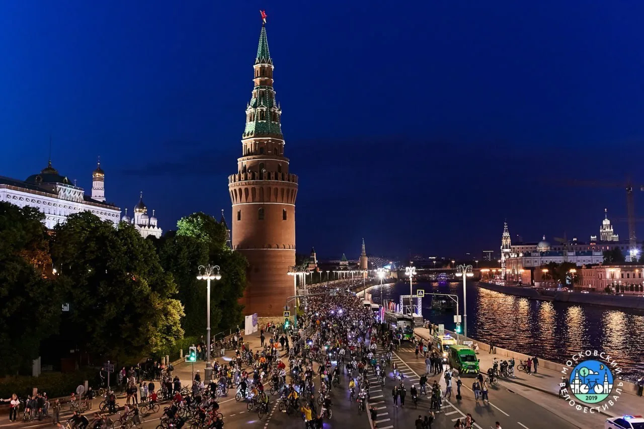 🚴‍♀️🌃 Московский Ночной велофестиваль