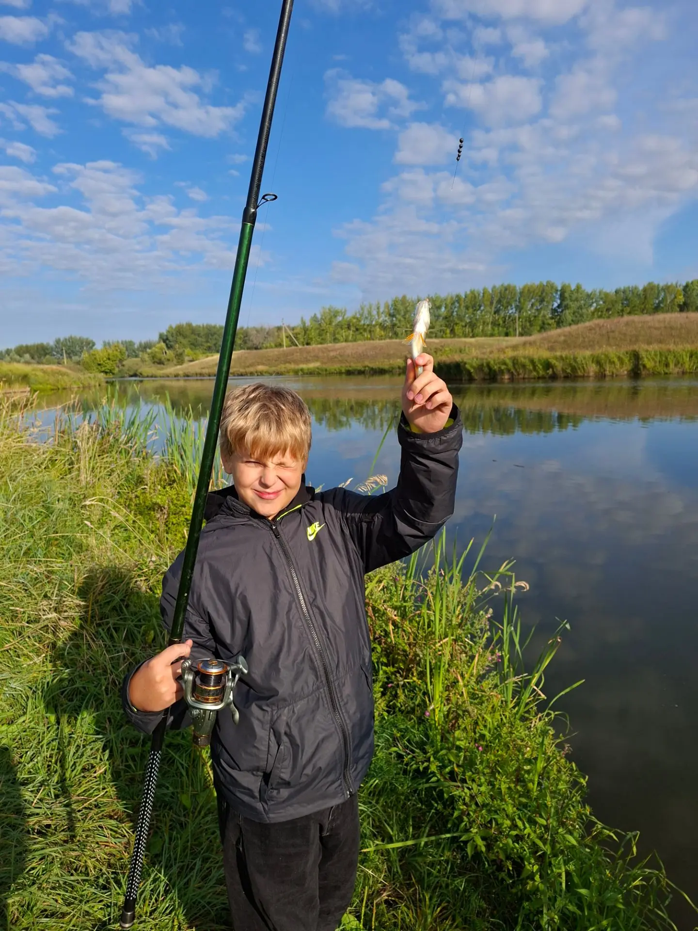 Последнее воскресенье этого лета встретили вот так🎣