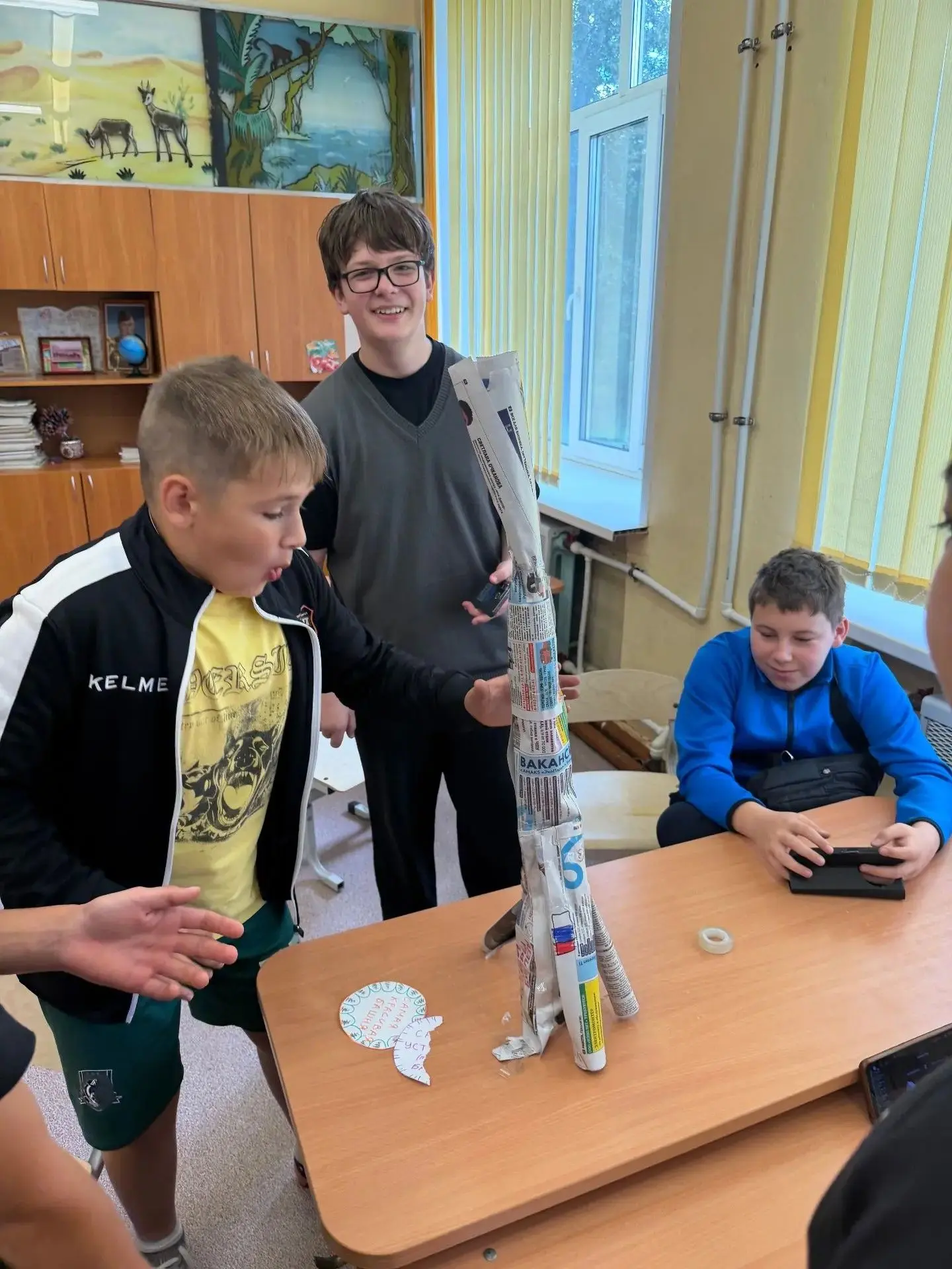 «Командная работа» 🤝

Вчера 15 июня 2026 в школьном лагере лицея №3 педагог-психолог Центра «Вектор