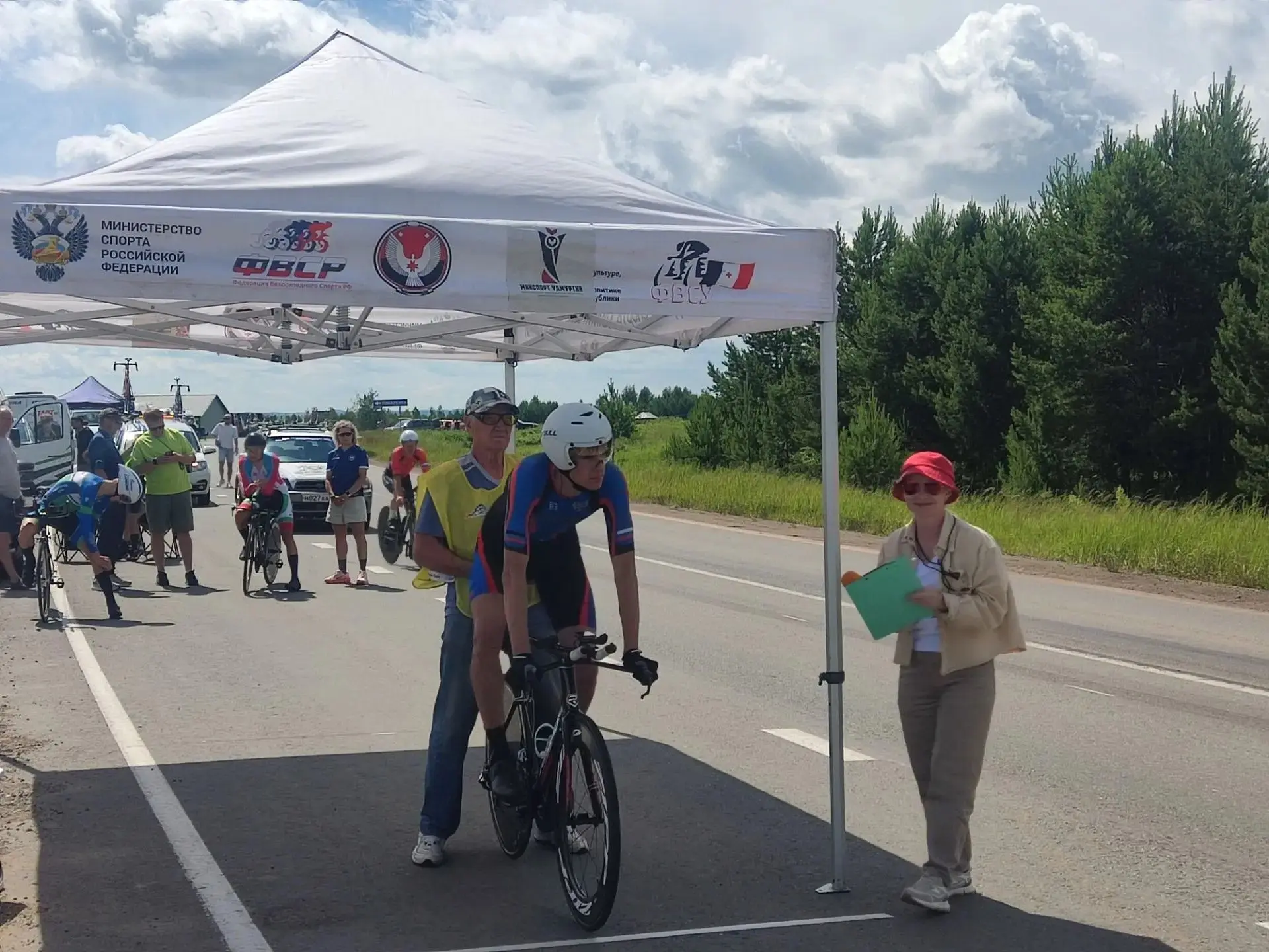 🚴 Сегодня 19.06.2026 в Ижевске прошла индивидуальная гонка на шоссе.

Наш спортсмен БОНДАРЧУК Данил