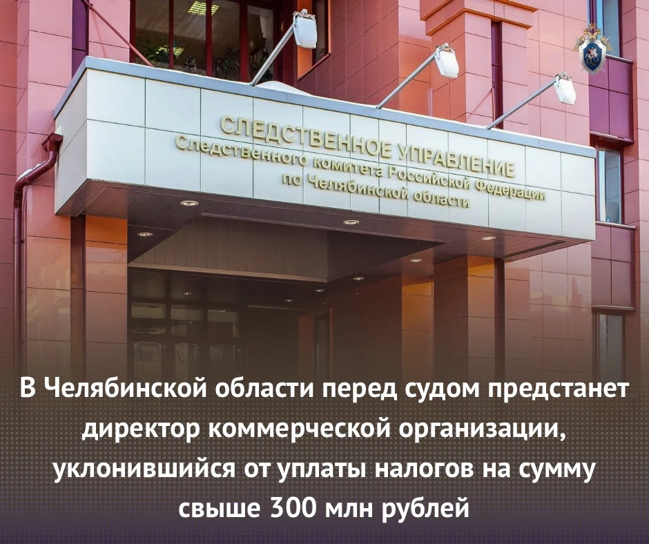 В Челябинской области перед судом предстанет директор коммерческой организации, уклонившийся от упла