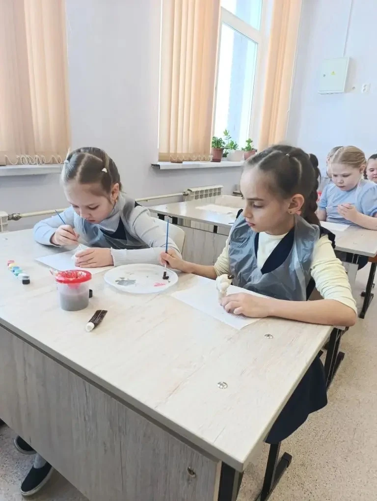 Мастер-класс разрисовываем гипсовые фигуры!  🎨В нашей школе прошёл увлекательный мастер-класс, где ю