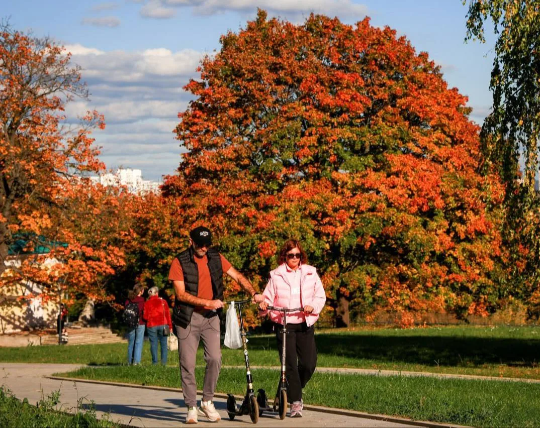🍁 «Коломенское» утопает в осенних красках