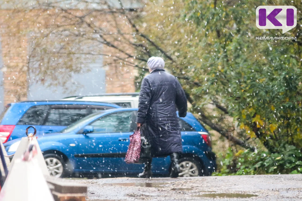 Погода в Коми 7 октября: дождь, в отдельных районах со снегом