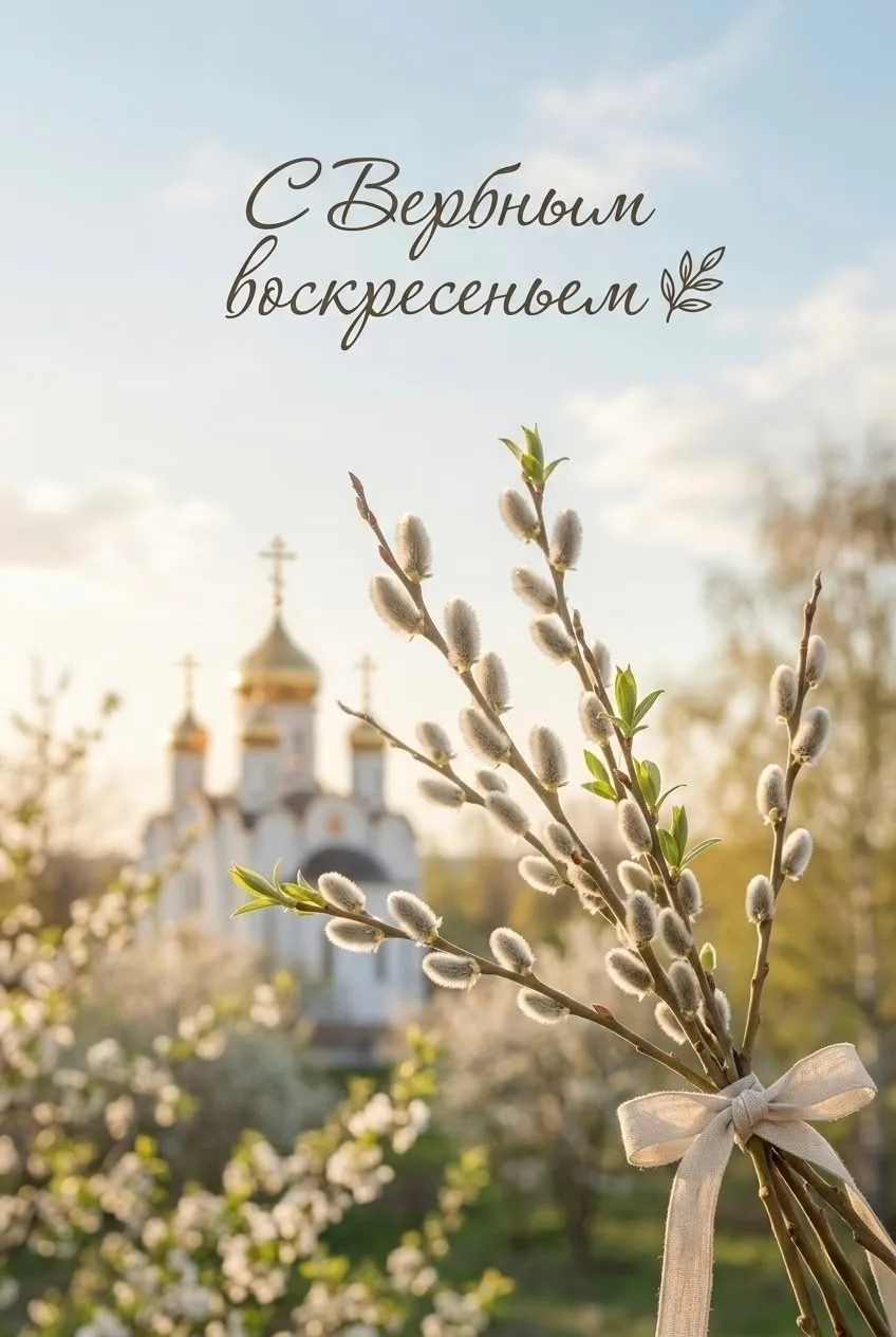 Вербное воскресенье отмечается православными христианами за неделю до Пасхи 🙌  В этот светлый праздн