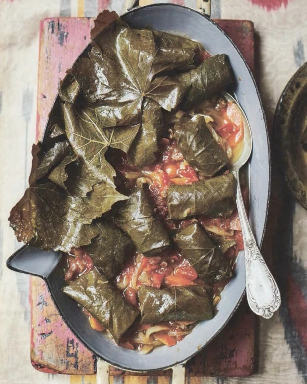 Пряная долма с мясом