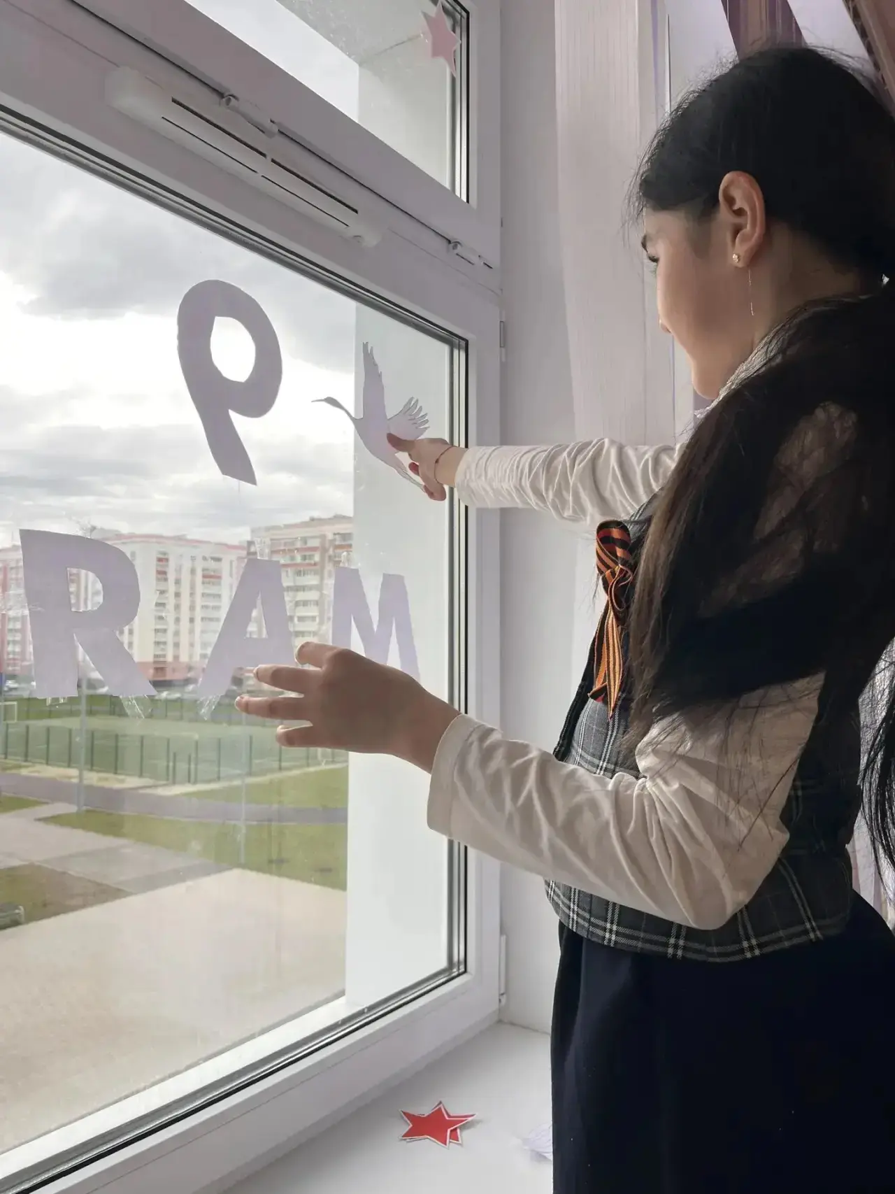"Окна Победы" – это традиционная акция, которая проходит в преддверии празднования дня Победы. Это о
