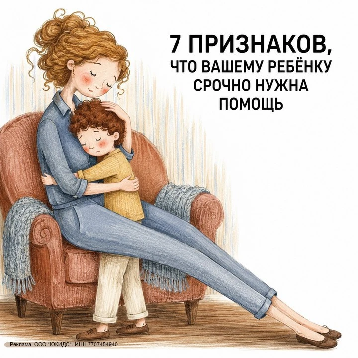 7 признаков, что вашему ребёнку срочно нужна помощь 😮: