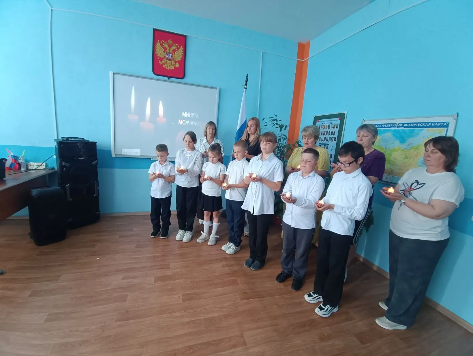 Сегодня, в День памяти и скорби учащиеся, педагоги и сотрудники школы присоединились к общероссийско