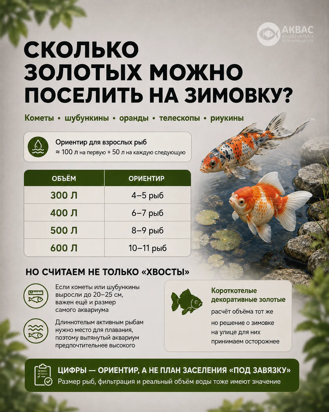 🐟 «У меня всего пять рыб» — фраза, после которой начинается самое интересное