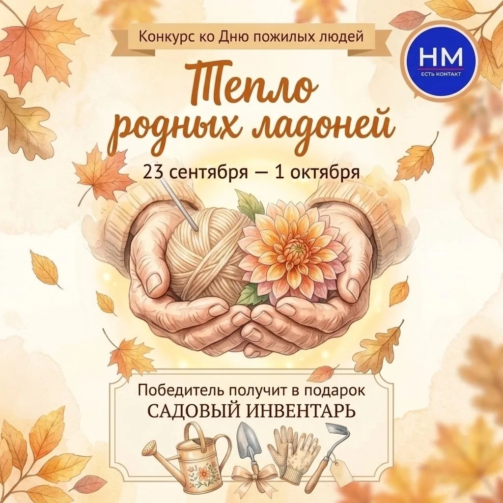 🌿 Конкурс «Тепло родных ладоней» продлевается! 🌿
