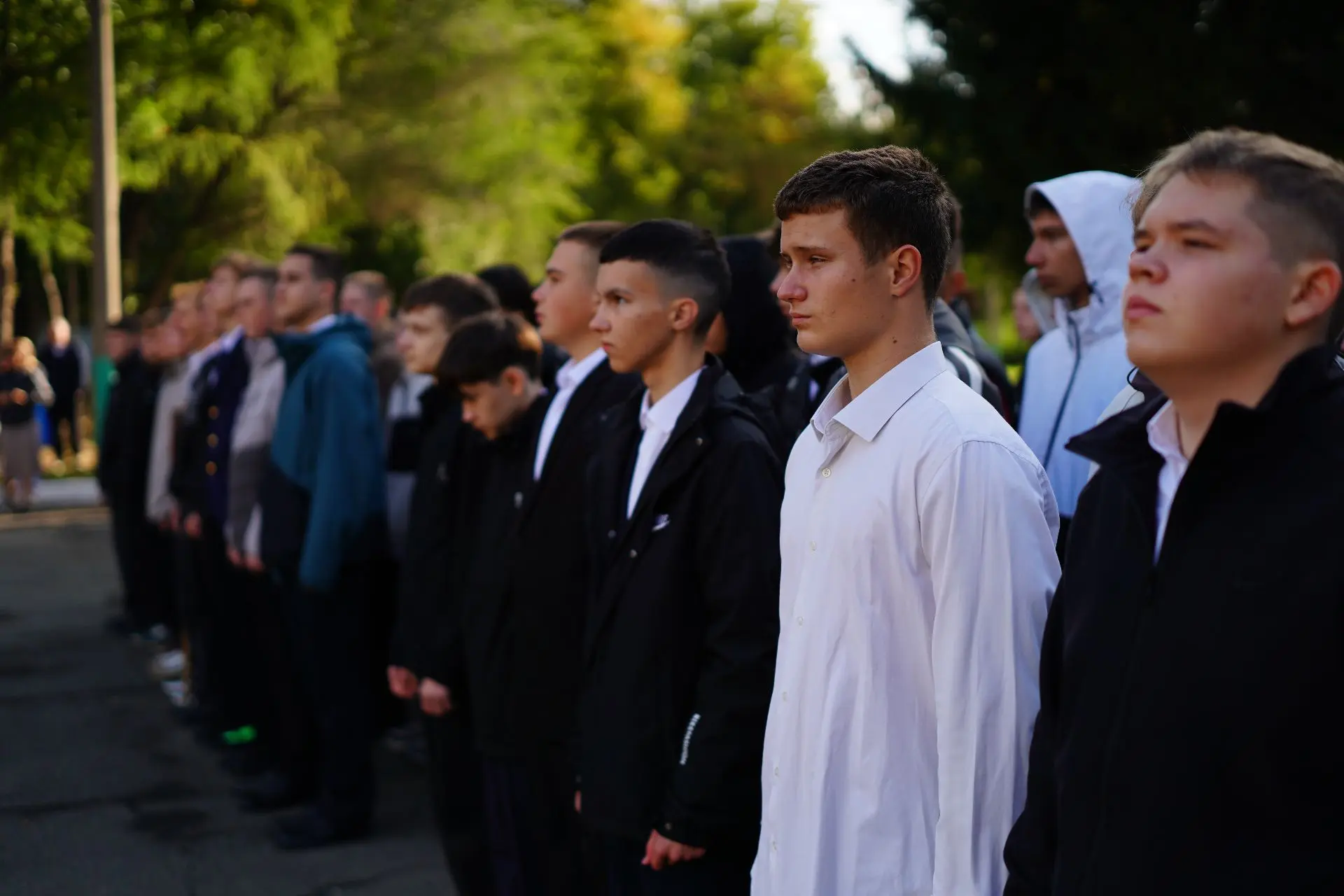 День знаний в Омском лётно-техническом колледже гражданской авиации имени А.В. Ляпидевс...