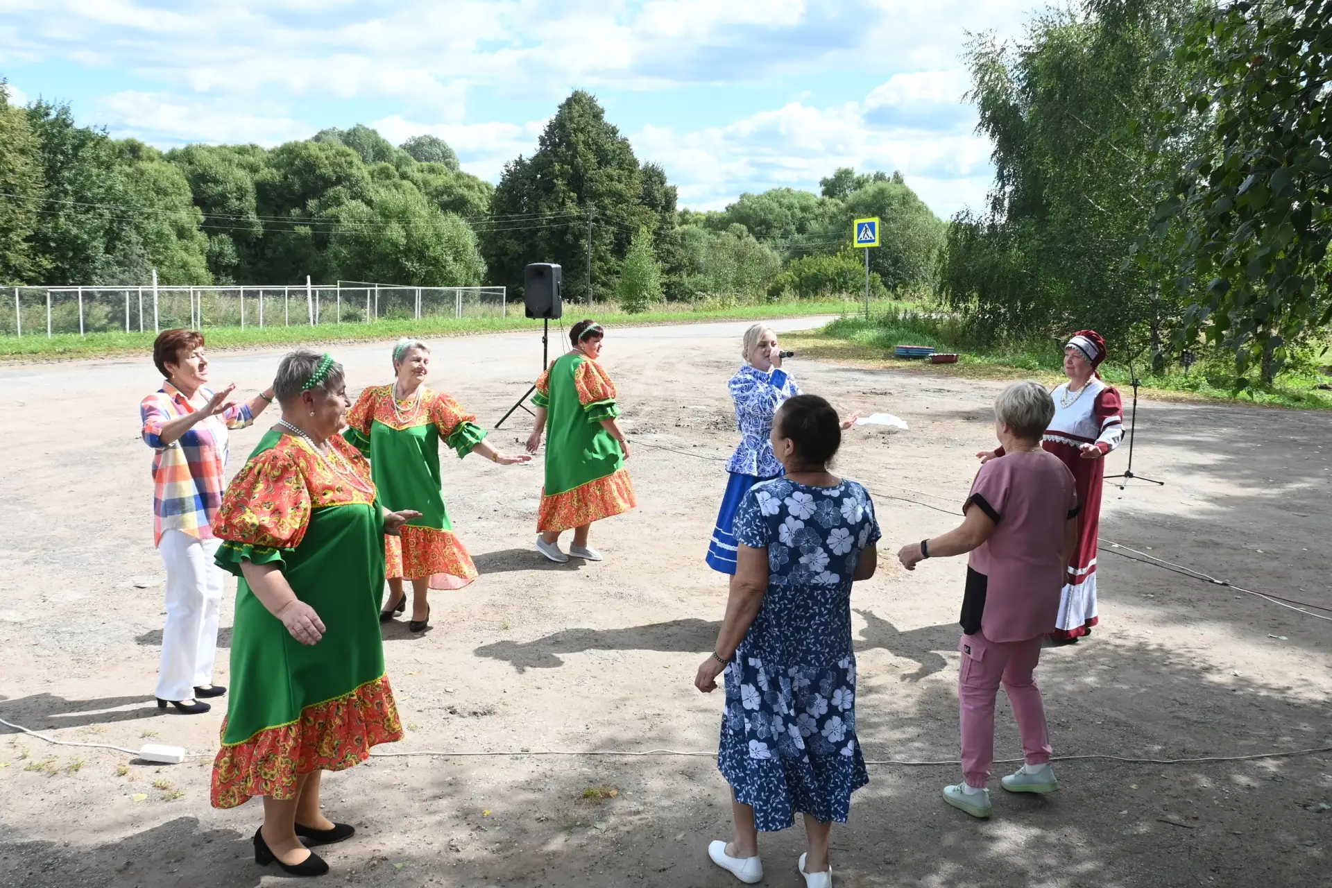 15 августа прошел праздник в честь дня деревни.