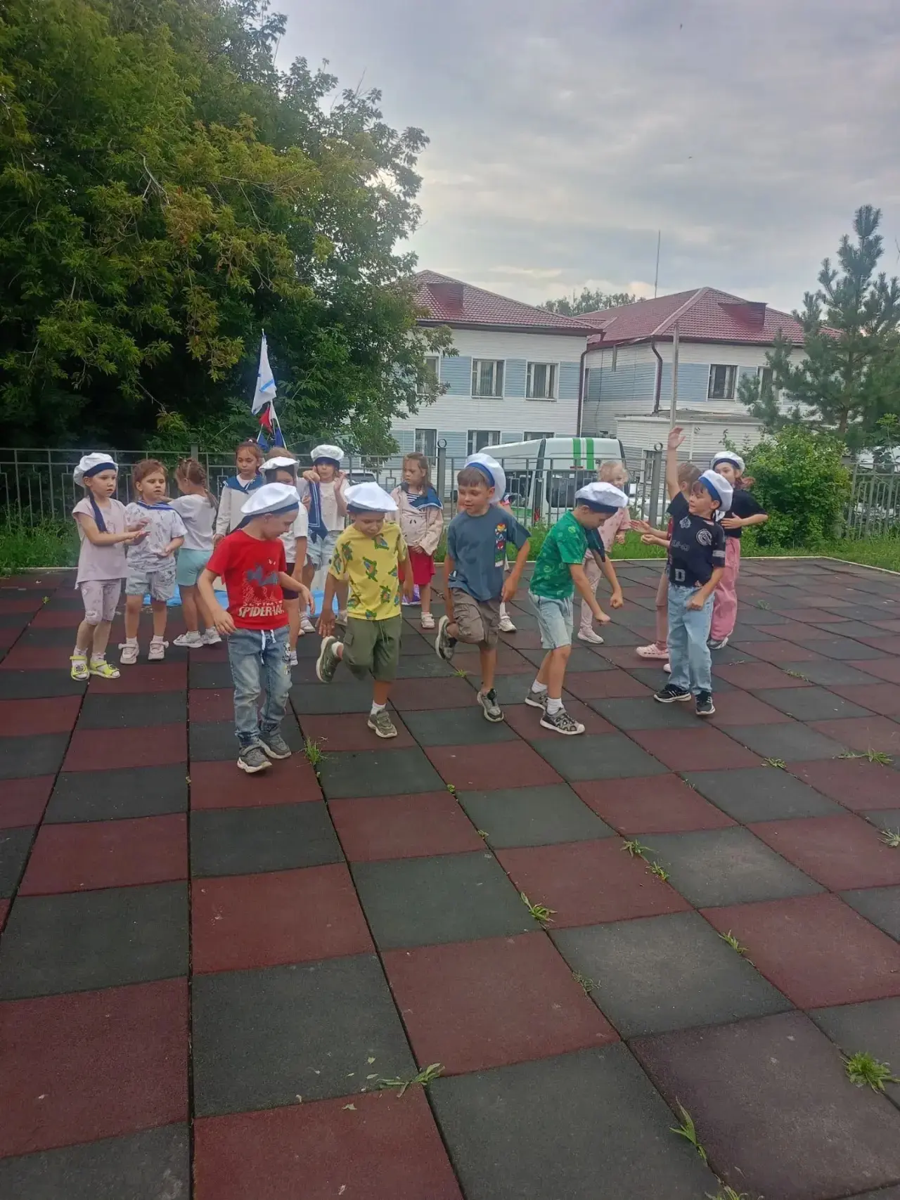 День Военно- Морского Флота  России отметили ребята в саду.