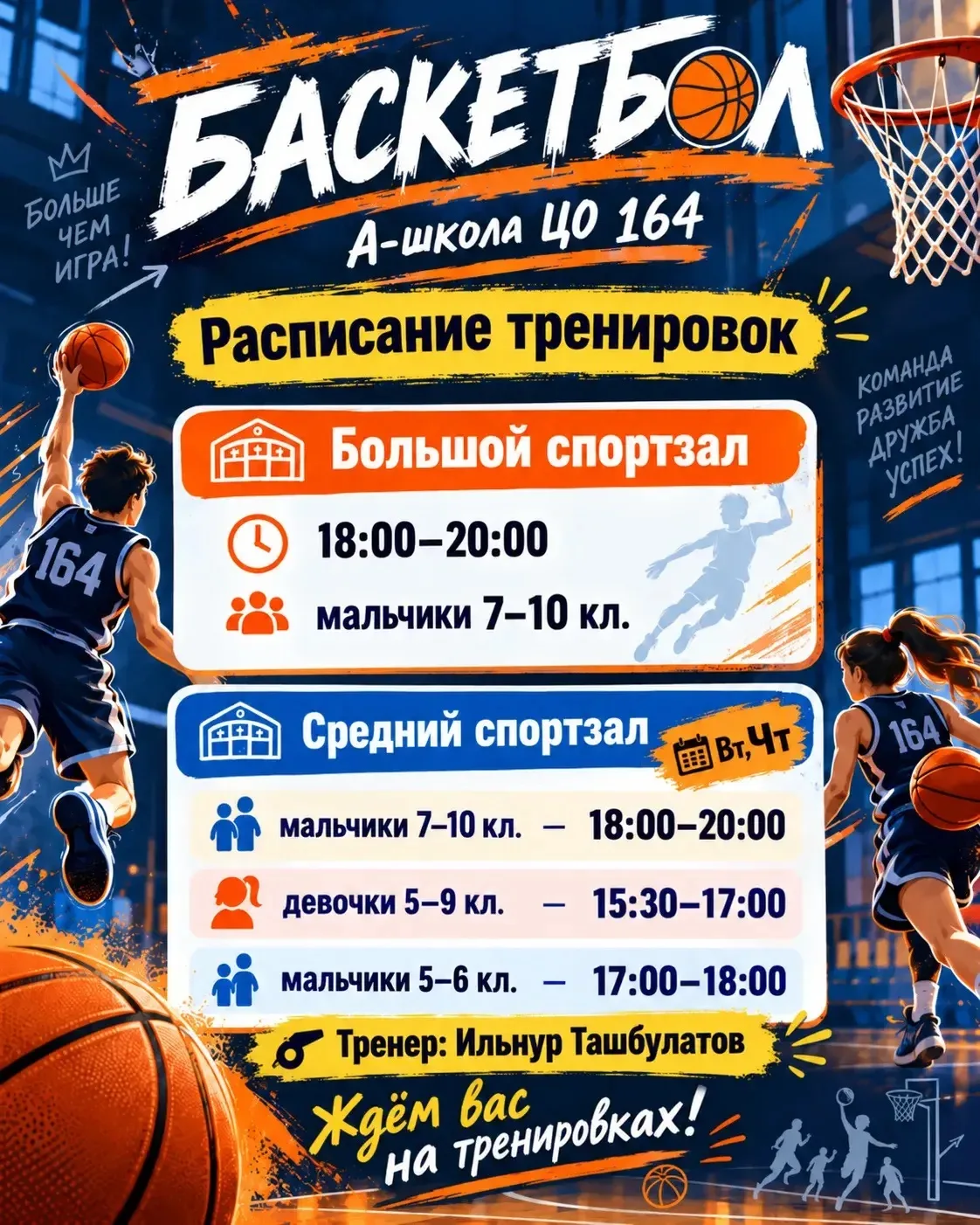 #баскетбол #цо164