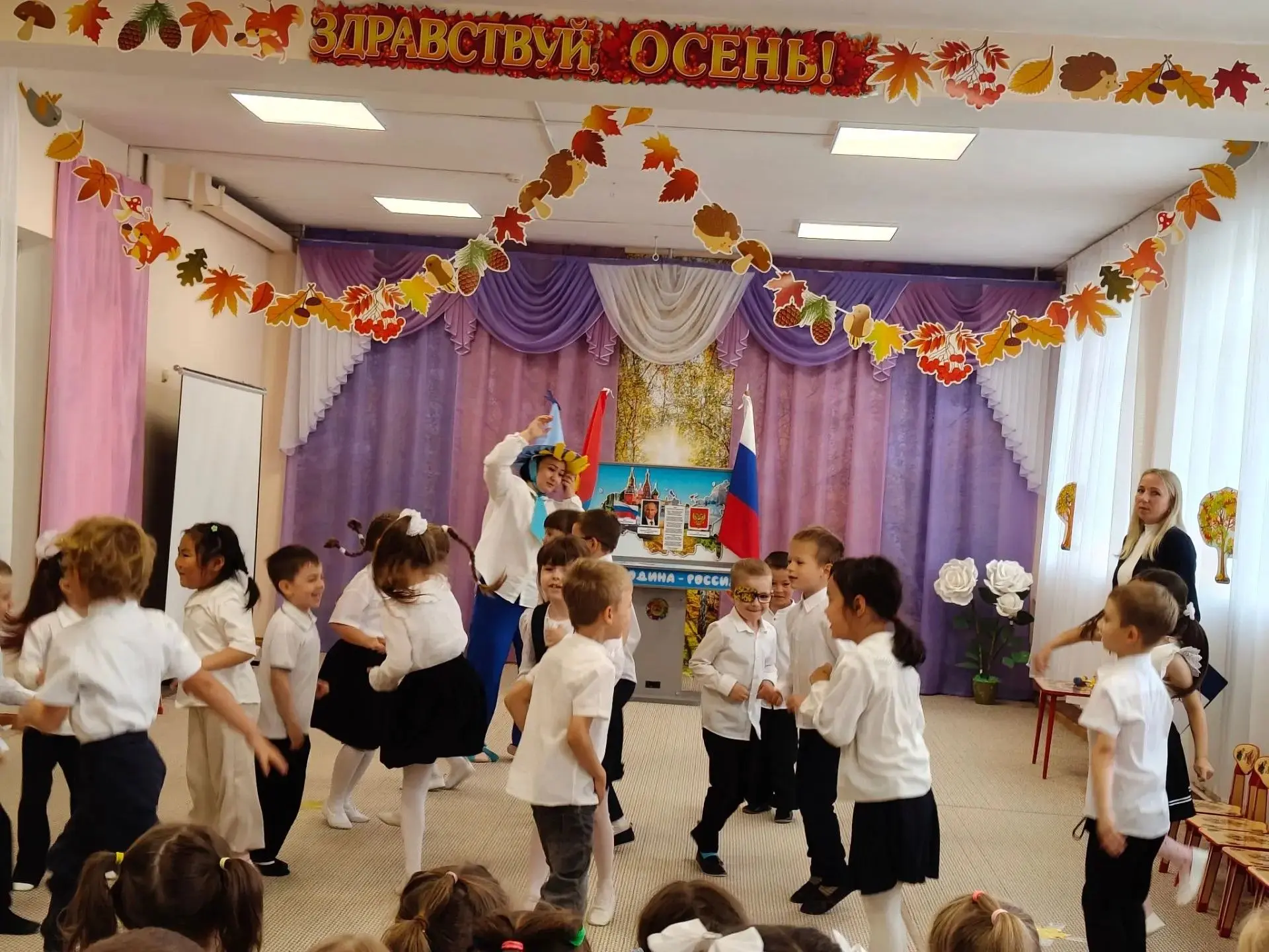 В нашем детском саду прошёл праздник, посвящённый Дню знаний.