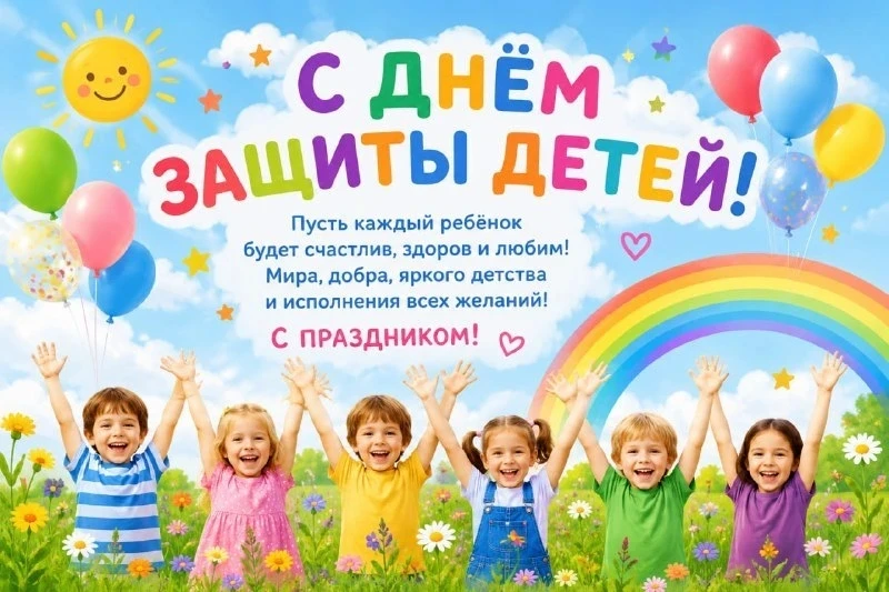 🌞 С Днём защиты детей!