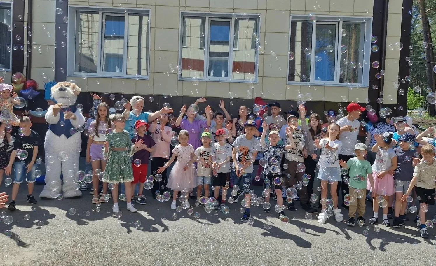 Праздник детства и улыбок