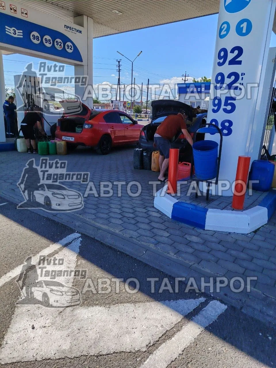 АЗС Престиж Николаевское шоссе. АИ 95 87 рублей.