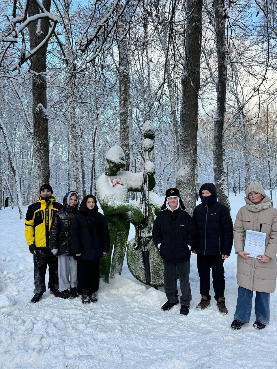 🎄27 декабря, в прекрасном парке «Швейцария» состоялся увлекательный туристско-краеведческий квест «