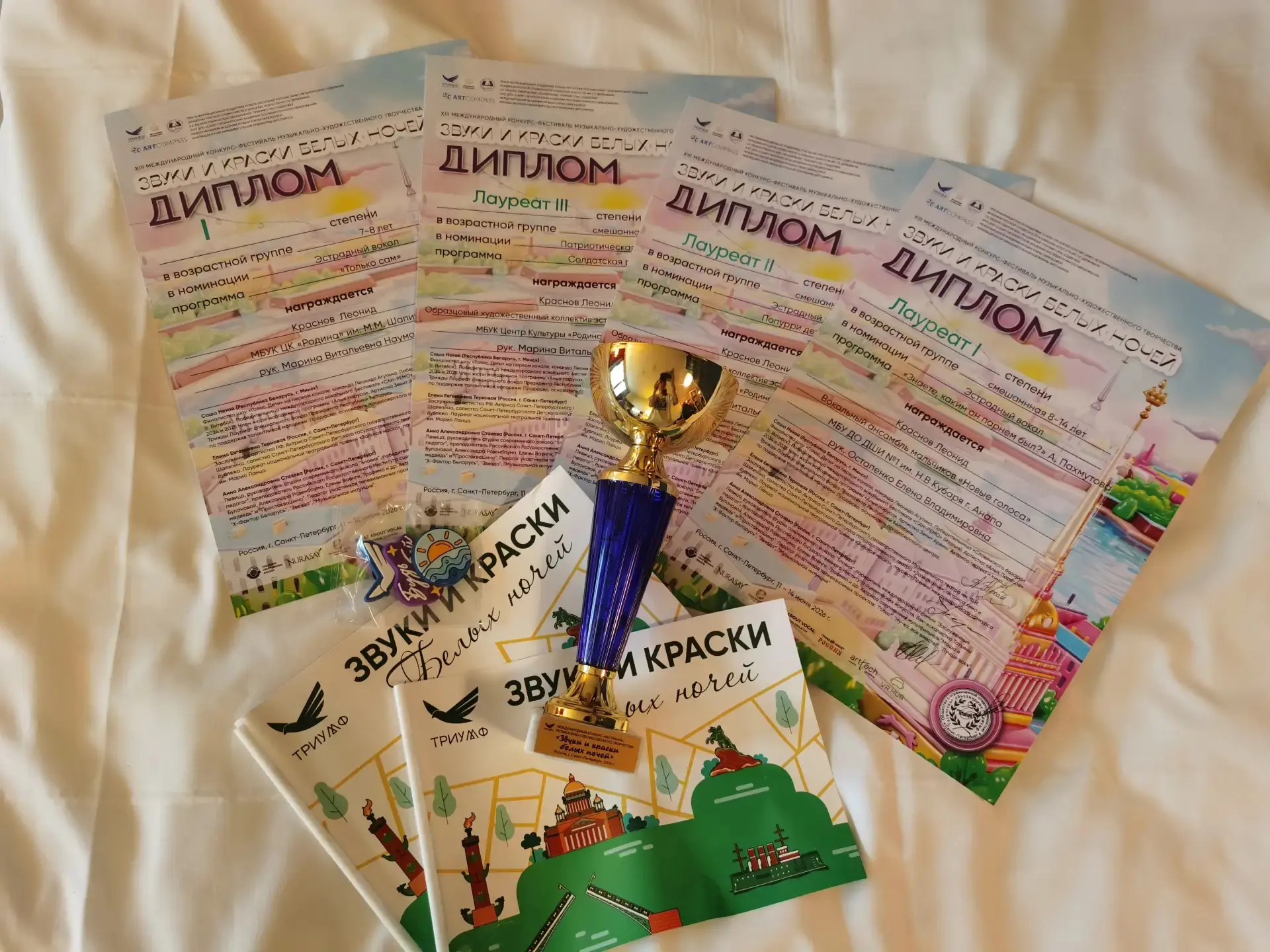 Ученики нашей школы в Санкт-Петербург 🏆 🌟🌟

У нас потрясающие новости из Санкт-Петербурга, где пр