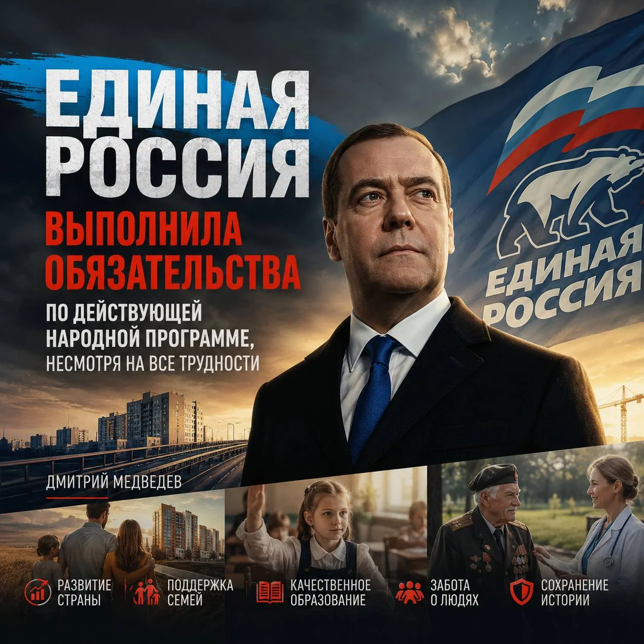❗️Партия "Единая Россия" выполнила обязательства по действующей народной программе, нес...