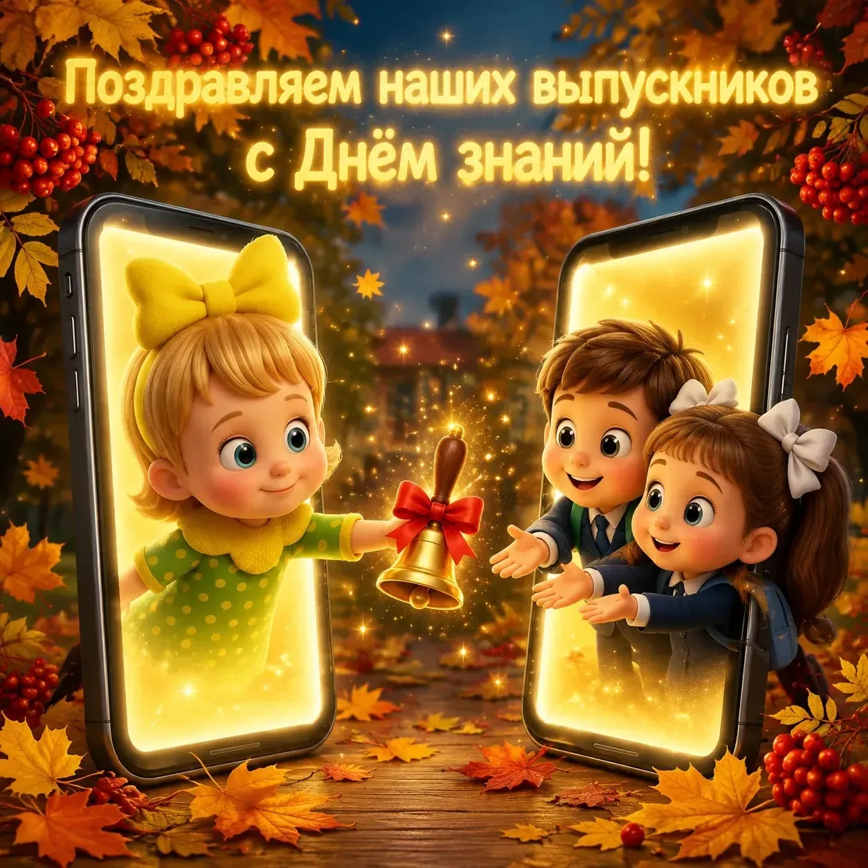А наши выпускники…