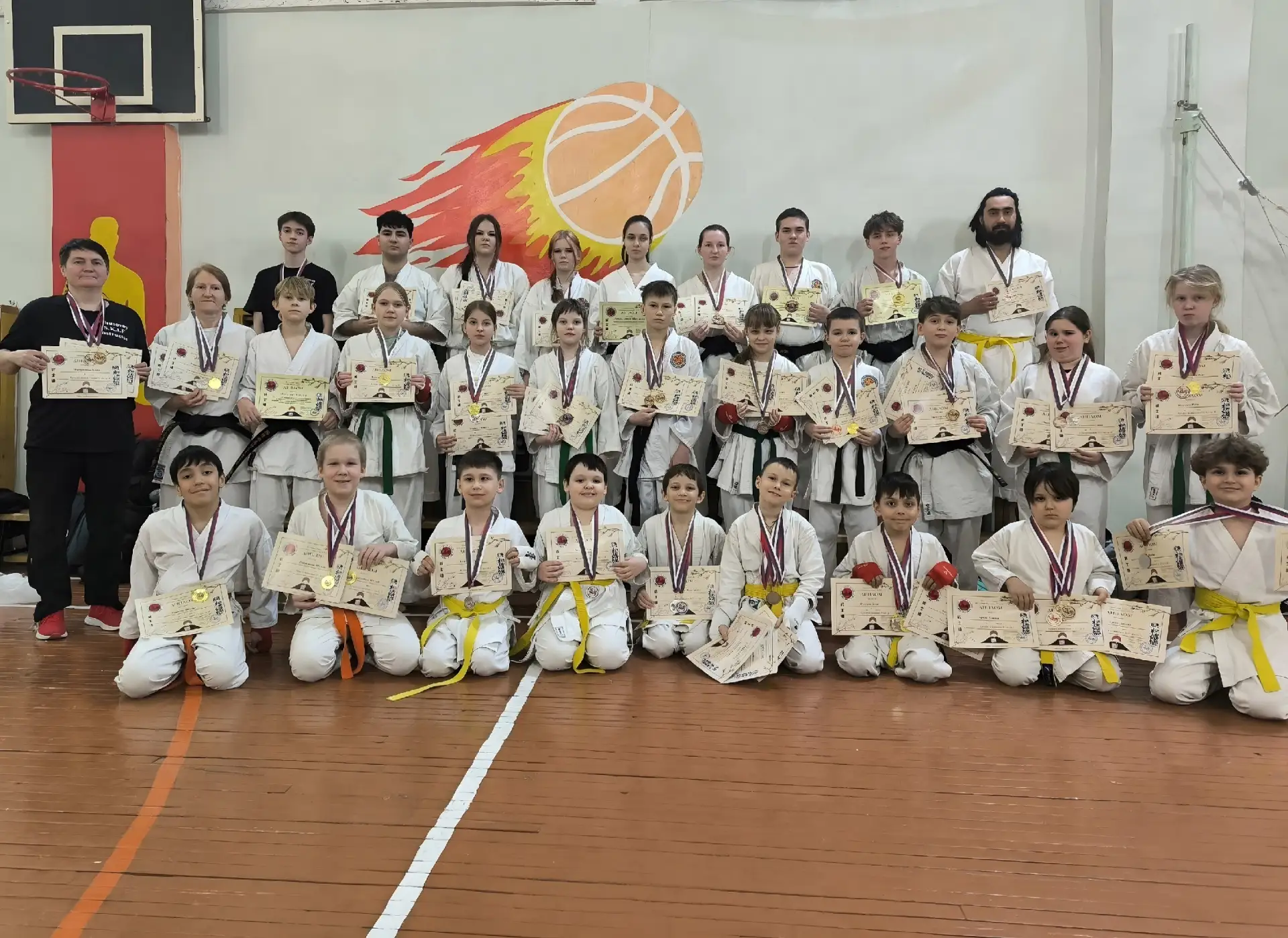 🎉🎉🎉 Поздравляем команду клуба "Самурай"!  2️⃣2️⃣ февраля в г Пермь прошел Чемпионат Урала по Сётокан