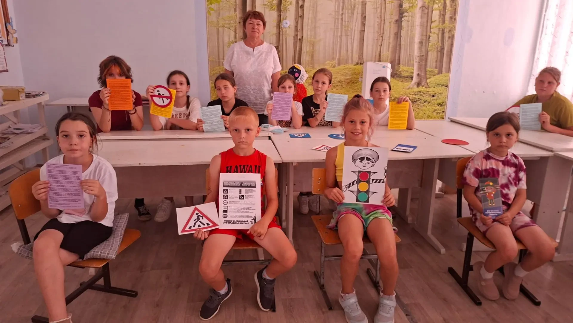 Пришкольный лагерь "Улыбка": день восьмой.