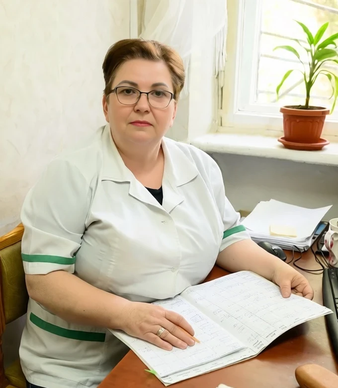 К 65-летнему юбилею сотрудницы Благодарненской больницы