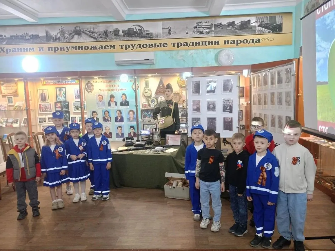 В преддверии празднования Дня Победы в Великой Отечественной войне Чертковский историко...