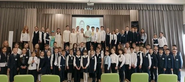 Сегодня для наших учеников 5-х классов и учеников МБОУ "Русско - татарская школа 103" состоялась дру