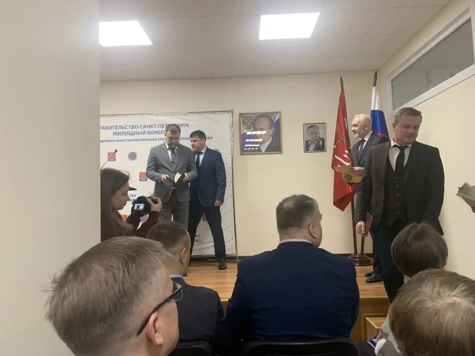 Сегодня генеральный директор ООО «ЖКС №1 Адмиралтейского района» принял участие в мероприятии, посвя