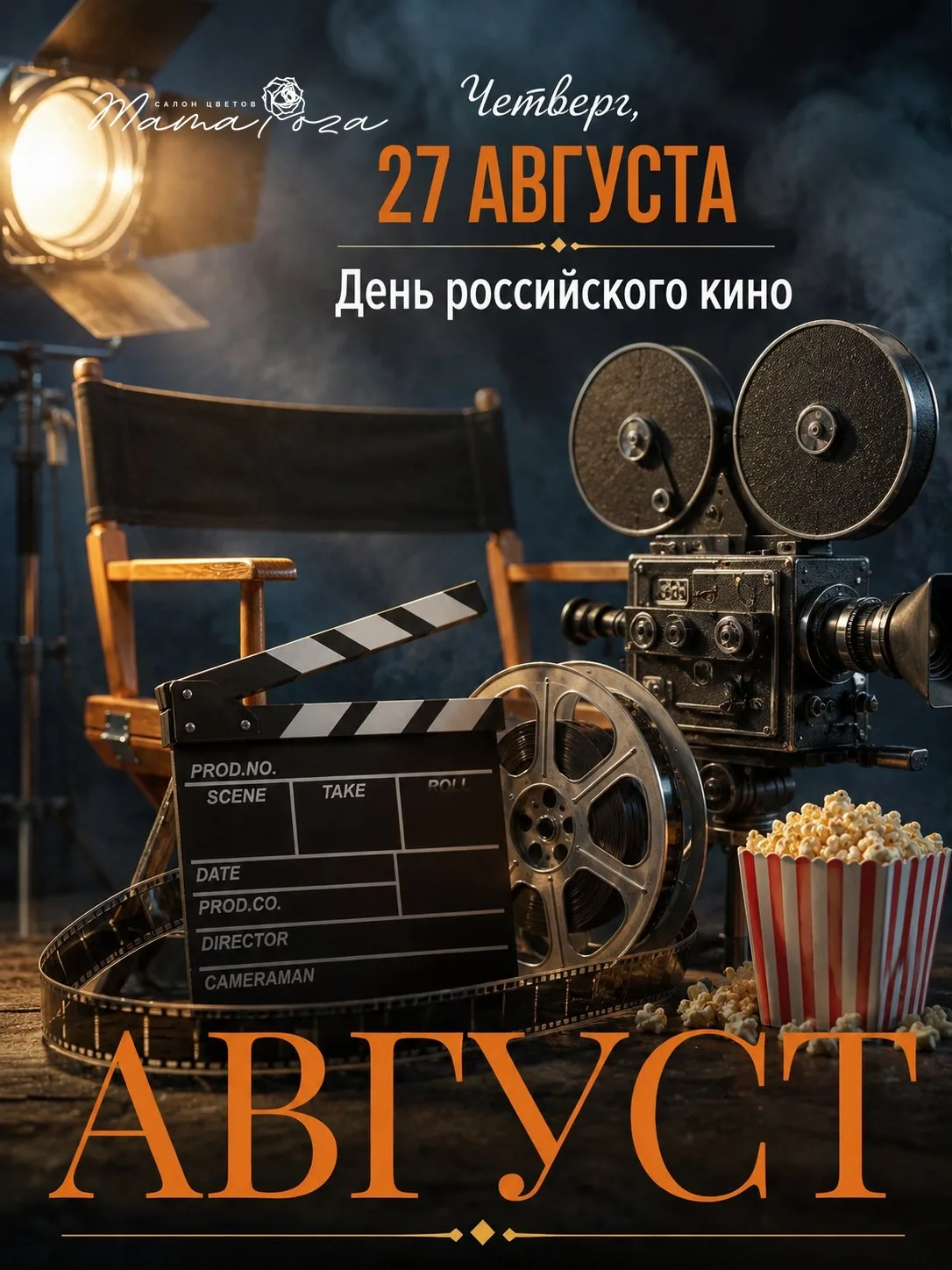 🎬 С Днём российского кино!