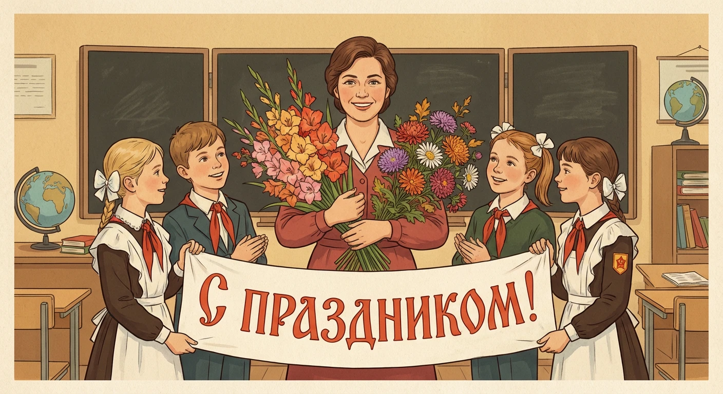 И ещё, друзья! Мы прекрасно знаем, что сейчас в России День учителя приурочили к междун...