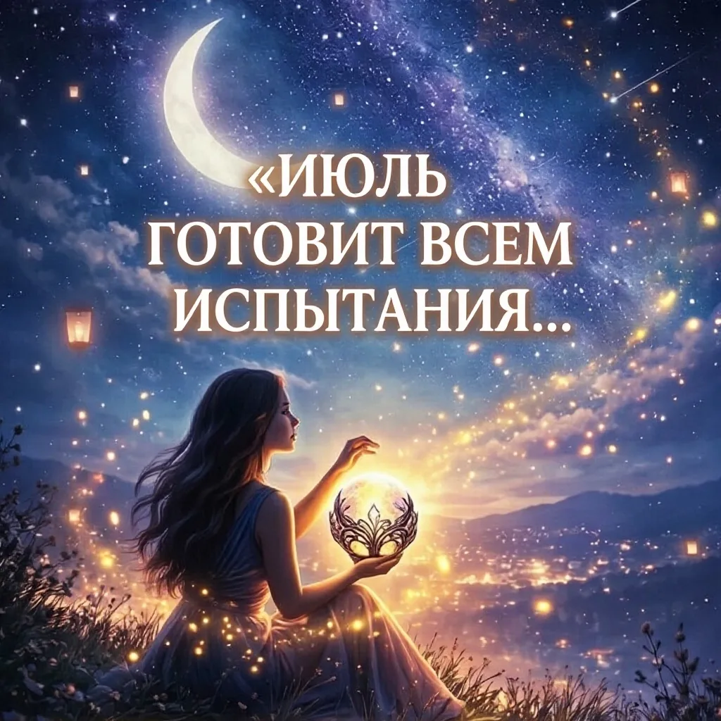 🌘Июль готовит всем испытания