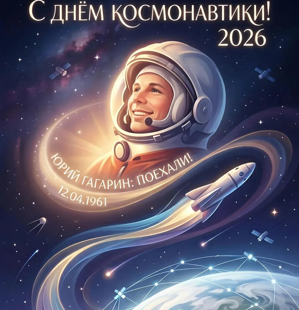 Сегодня, 12 апреля, мы отмечаем День космонавтики — поистине исторический праздник!