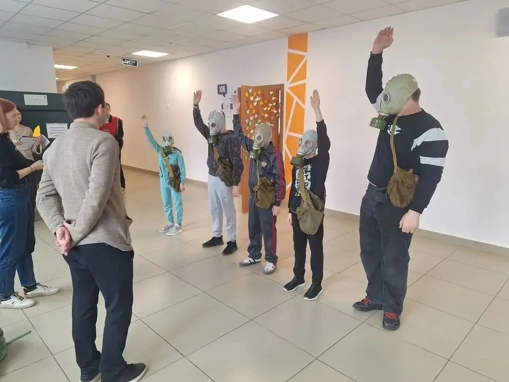 🪖Сегодня учащиеся 1‑го корпуса ярко проявили себя на муниципальном этапе «Зарница 2.0» в средней гру