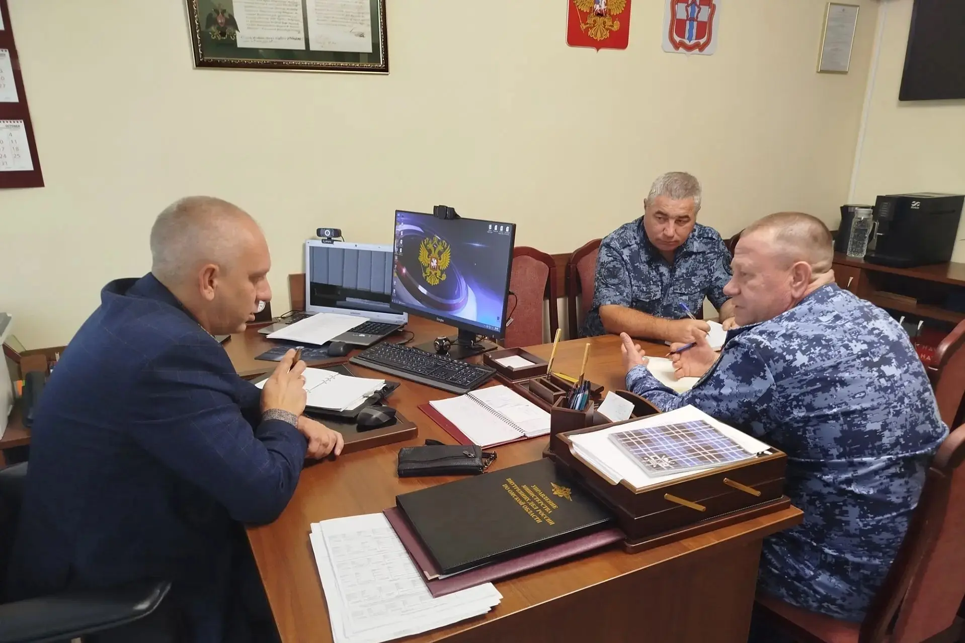 Представители руководства УФСИН России по Омской области и УМВД региона обсудили перспе...