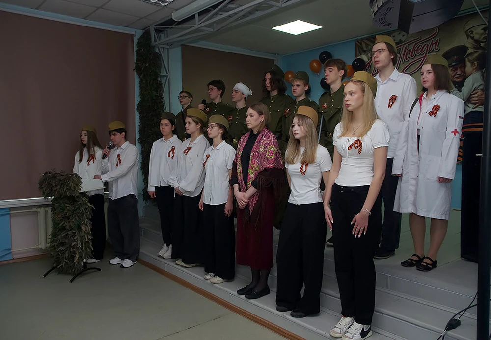 Патриотические мероприятия ко Дню Великой Победы в учебном корпусе «Лицей»   🫡 В преддверии Великого