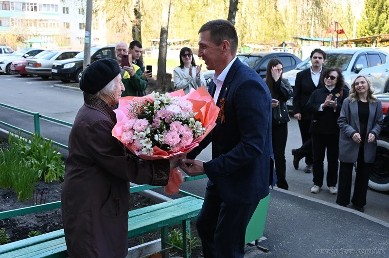 В Пензе стартовал марафон поздравлений участников Великой Отечественной войны и тружеников тыла. В р