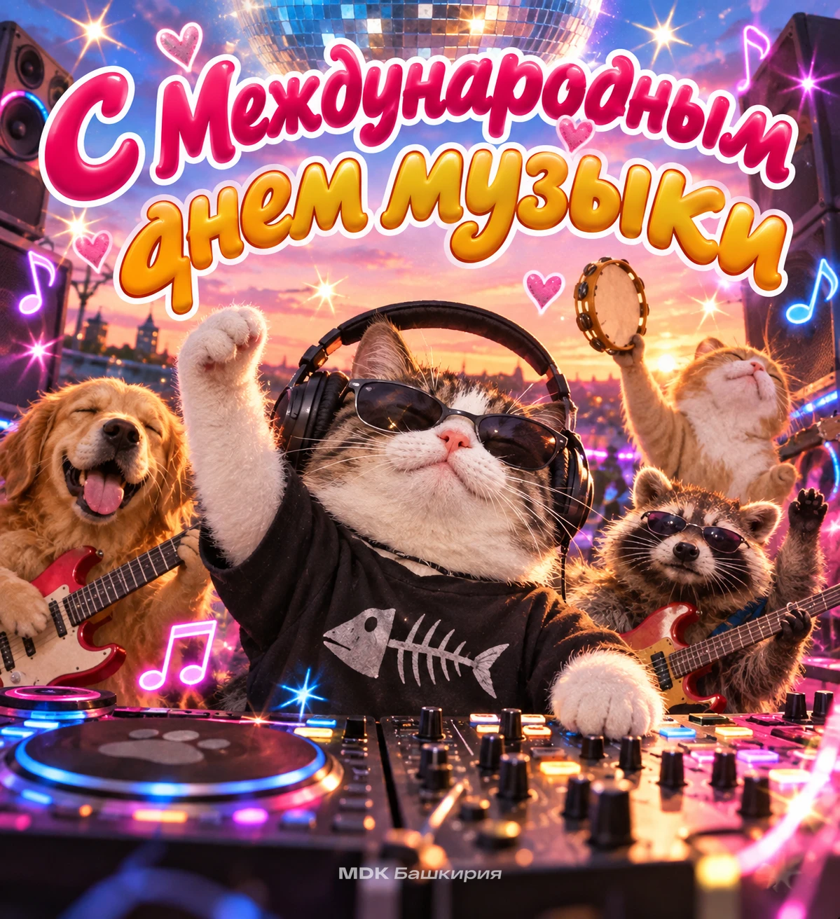 Сегодня Международный день музыки 🎶