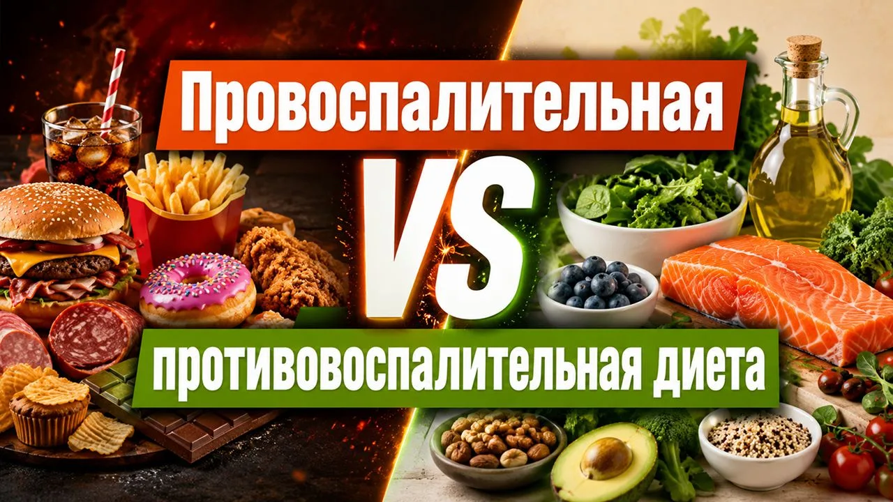 ❓Питание и воспаление: есть ли связь?